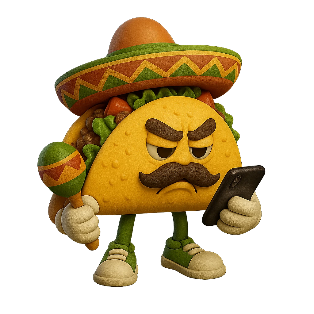 Taco Loco reading alerts